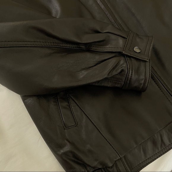Brand new! Joseph and Feiss leather bomber jacket - Picture 4 of 7